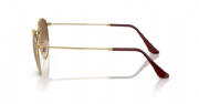 Ray-Ban Round Metal Gold/ Clear Gradient Brown