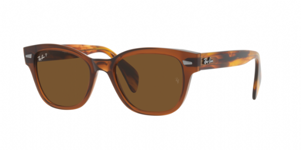 Ray-Ban RB0880S Transparent Brown/ Brown Polarized
