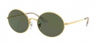 Ray-Ban Oval Metal Gold/ Classic Green