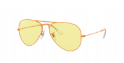 Ray-Ban Aviator Large Metal Orange/ Photochromic Evolve Yellow
