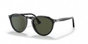 Persol PO3286S Polished Black/ Green
