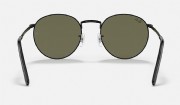 Ray-Ban New Round Polished Black/ Mirror Blue