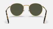Ray-Ban New Round Legend Gold/ Green