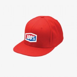 Ride 100% Essential J-Fit FlexFit Hat/ RED