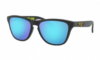 Oakley Frogskins XS (extra small) VR46 Polished Black / Prizm Sapphire