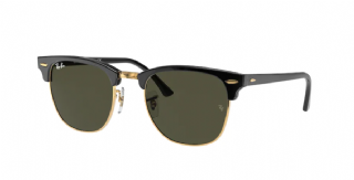 Ray-Ban Clubmaster Black On Arista/ G-15 Green