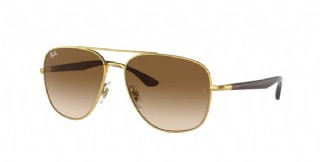 Ray-Ban RB3683 Arista/ Clear Gradient Brown