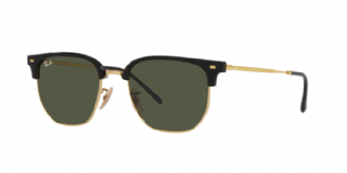 Ray-Ban New Clubmaster Black On Arista/ Green