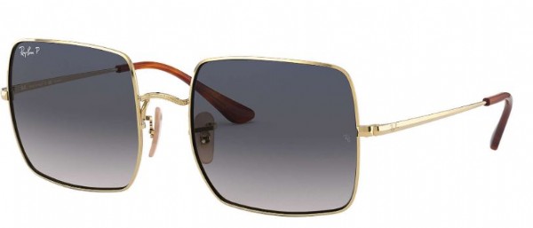 Ray-Ban 1971 Square Classic Gold/ Blue Grey Gradient Polarized